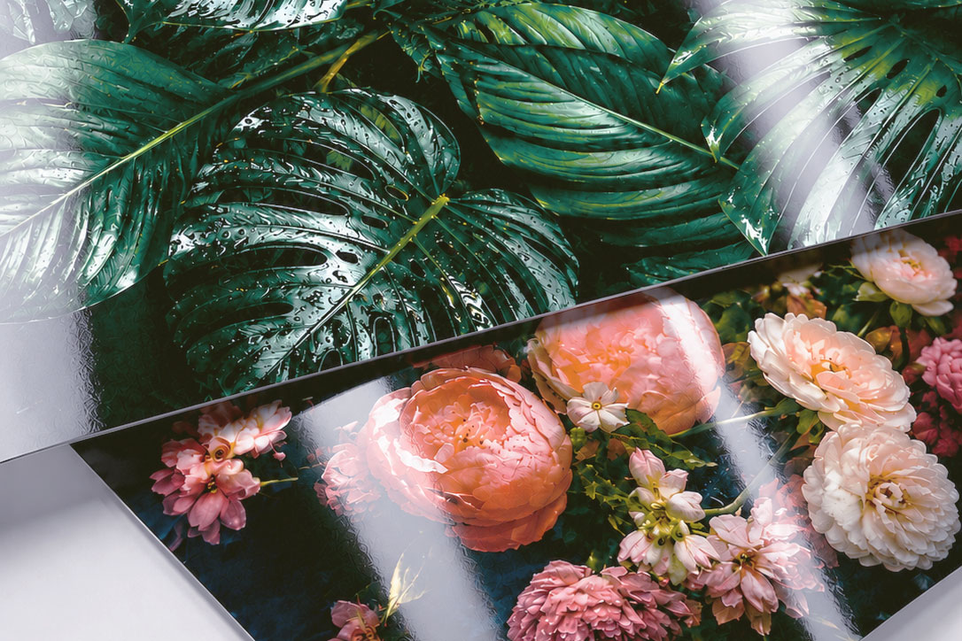 Pearl metallic enlargement paper